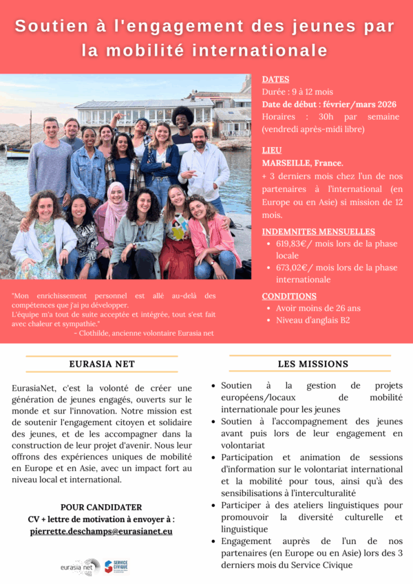 Civic Service in international relations (Marseilles, France)